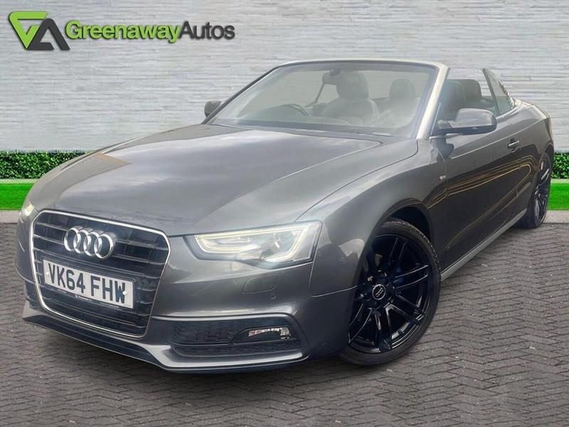 Grey Used 2014 Audi A5 Cabriolet S-Line Cabriolet | £8,991 (Fair price) - Image 1/4