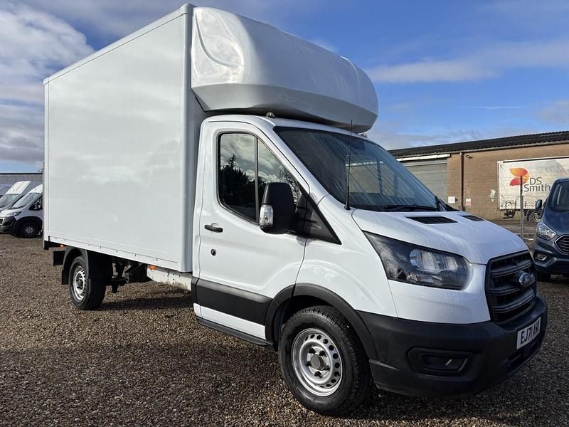 Used Ford Transit 130 HP (95 kW) 2021 White Cabriolet