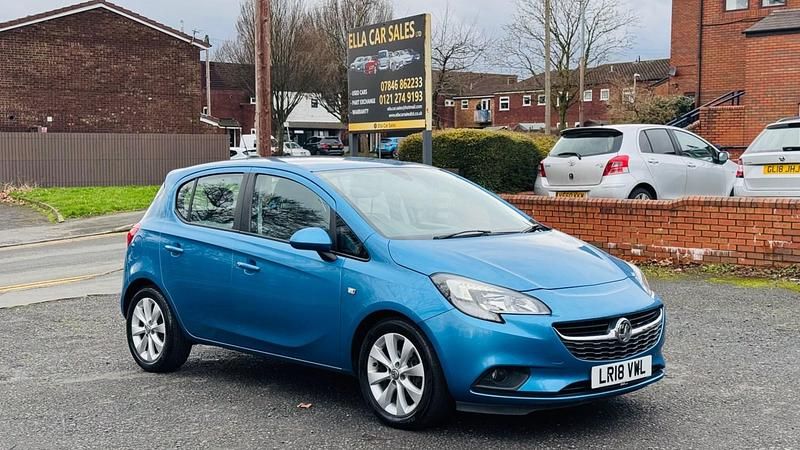 Used Vauxhall Corsa 2018 Blue Hatchback