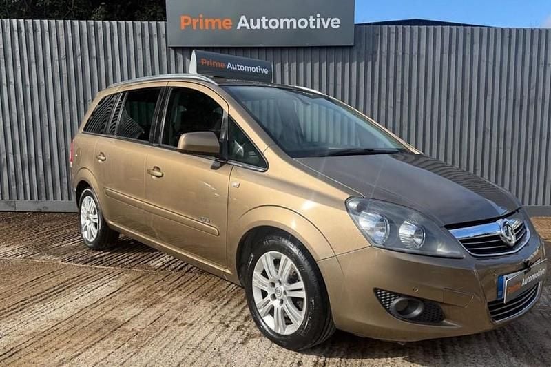Used Vauxhall Zafira Design Edition 110 HP (80 kW) 2012 Bronze MPV