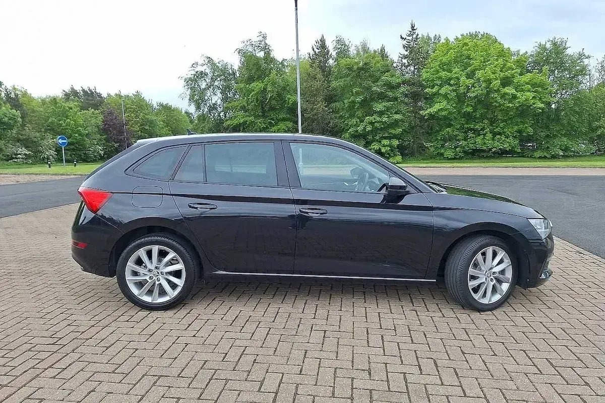 Used Skoda Scala SE L 115 HP (84 kW) 2020 Black magic pearl effect Hatchback