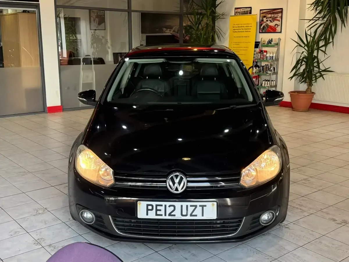 Used VW Golf VII GT 140 HP (102 kW) 2012 Black Hatchback