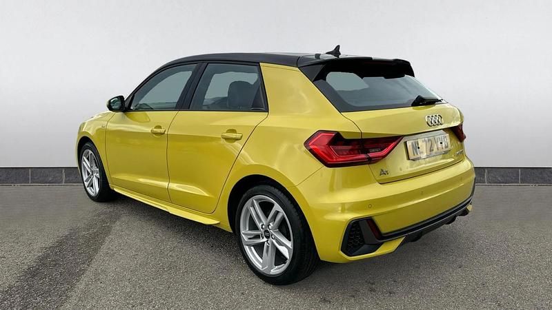Used Audi A1 S-Line 95 HP (69 kW) 2022 Yellow SUV