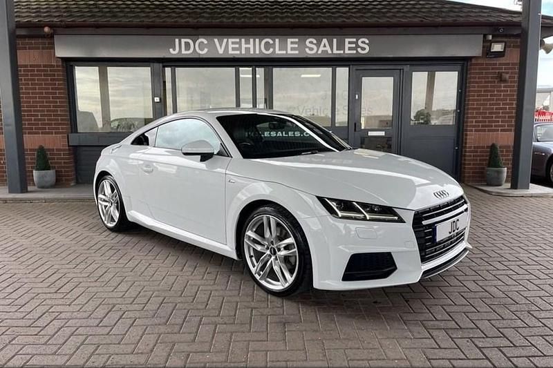 White Used 2015 Audi TT S-Line Coupe | £14,330 (Fair price) - Image 1/1