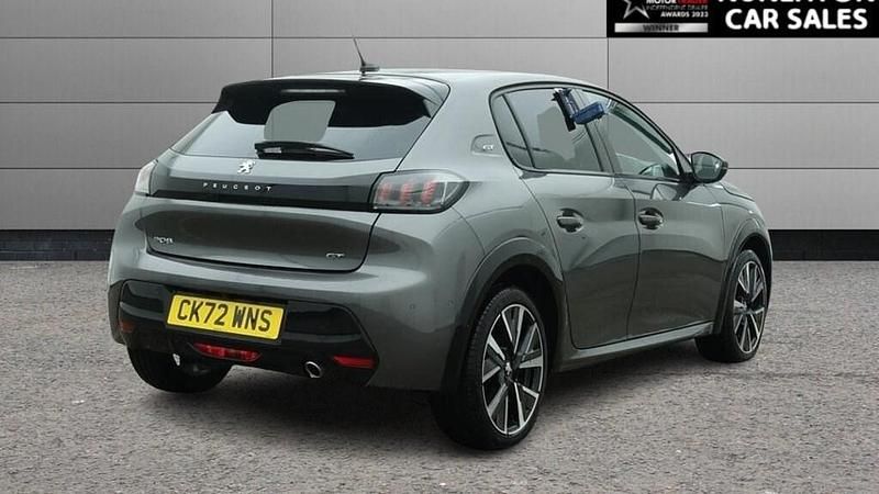 Used Peugeot 208 GT 100 HP (73 kW) 2022 Grey Hatchback