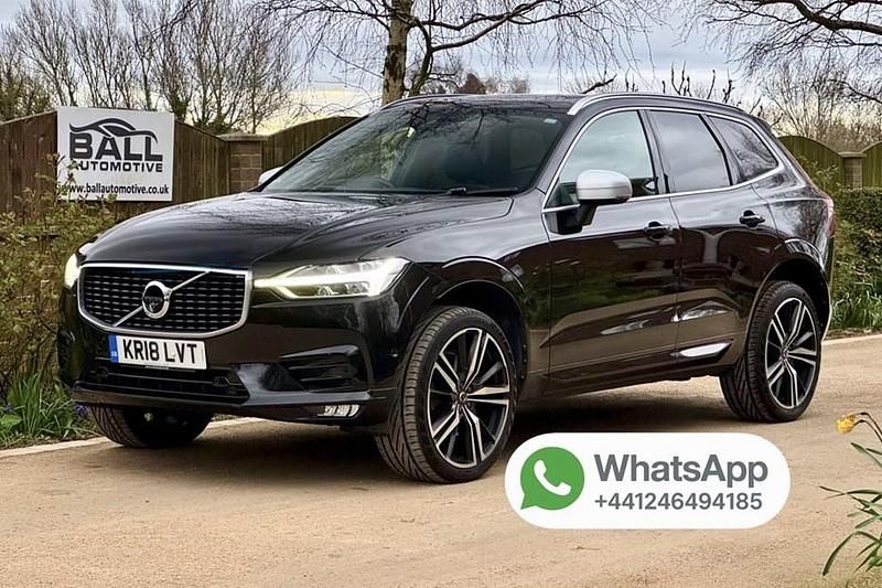 Used Volvo XC60 R-Design Pro 250 HP (183 kW) 2018 Black SUV