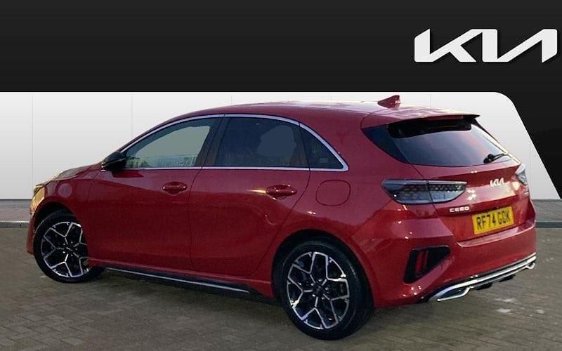 Used Kia Ceed GT-Line 140 HP (102 kW) 2024 Red Hatchback