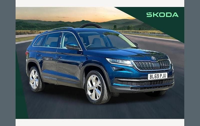 Usado Skoda Kodiaq 150 HP (110 kW) 2019 Azul SUV