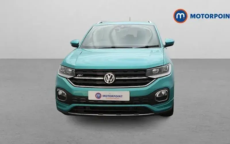 Used VW T-Cross R-line 116 HP (85 kW) 2019 Turquoise SUV