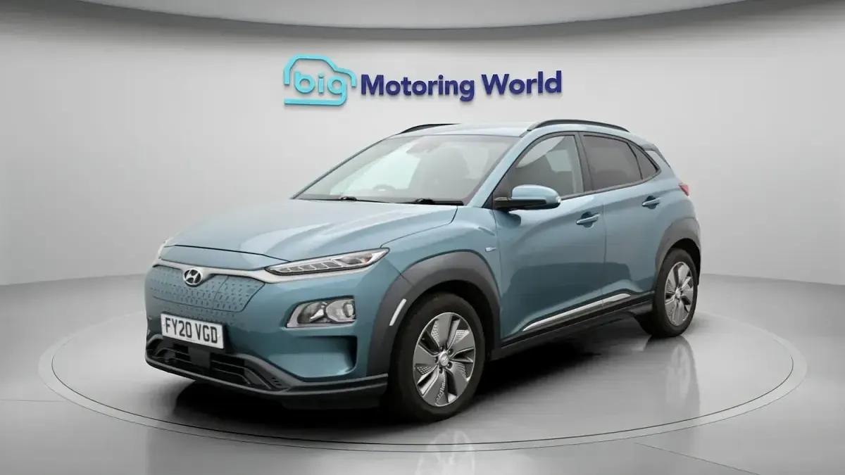 Used Hyundai Kona Premium 150 kW (204 HP) 2020 Blue SUV