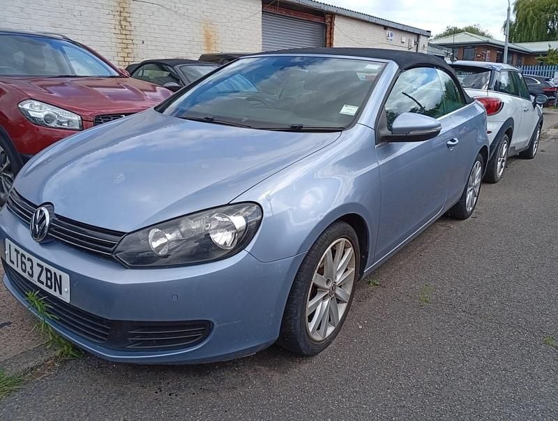 Used VW Golf Cabriolet SE 2013 Blue Cabriolet