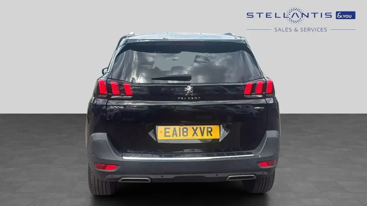 Used Peugeot 5008 GT-line 163 HP (119 kW) 2018 Black SUV
