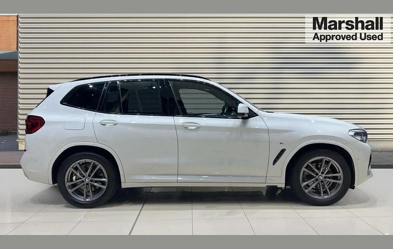 Used BMW X3 M Sport 187 HP (137 kW) 2020 White SUV