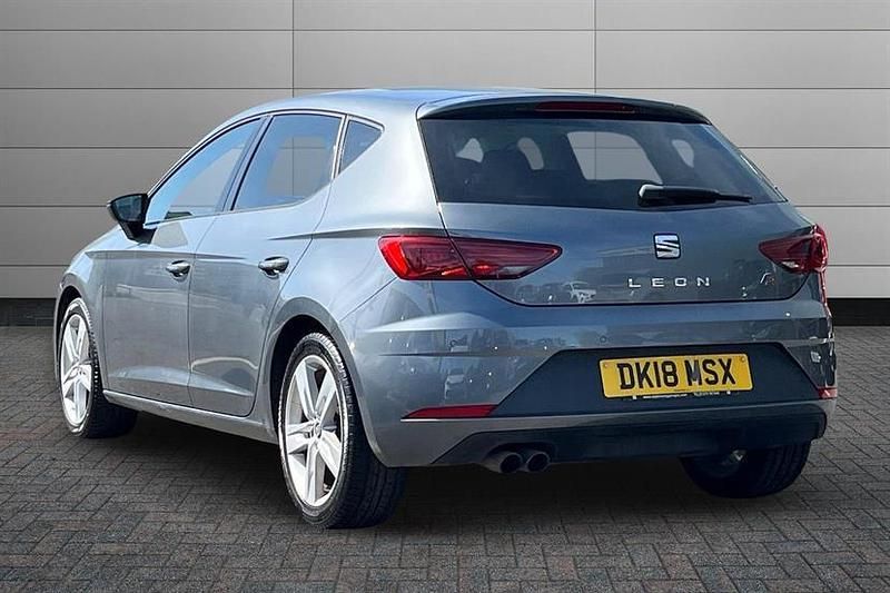 Used Seat Leon FR 125 HP (91 kW) 2018 Grey Hatchback
