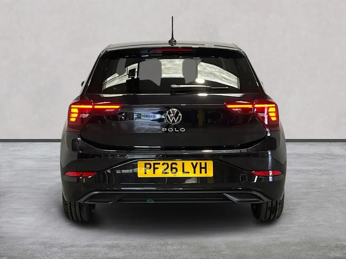 New VW Polo Match 2026 Black Hatchback