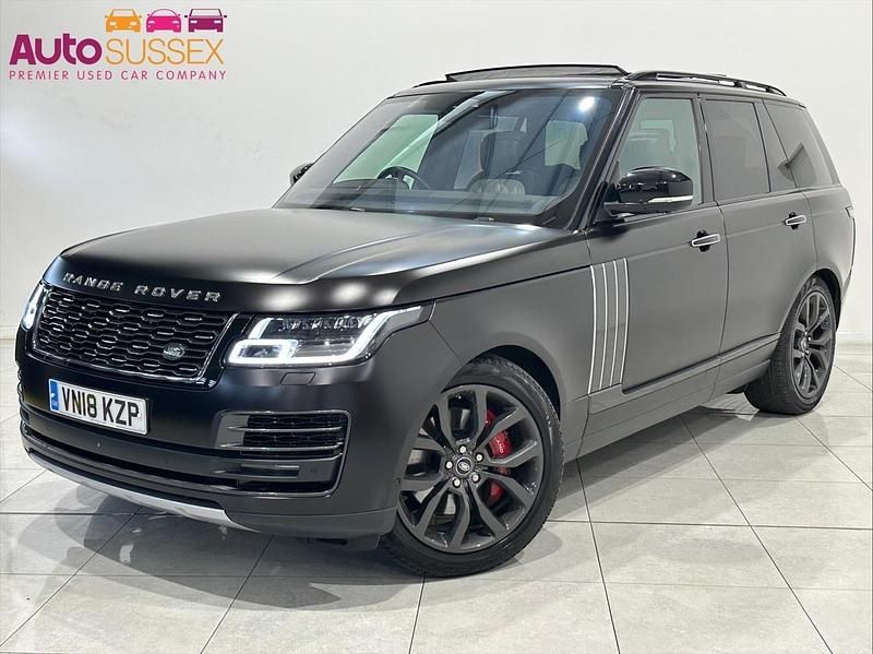 Black Used 2018 Land Rover Range Rover SVAutobiography SUV | £52,495 (Fair price) - Image 1/4