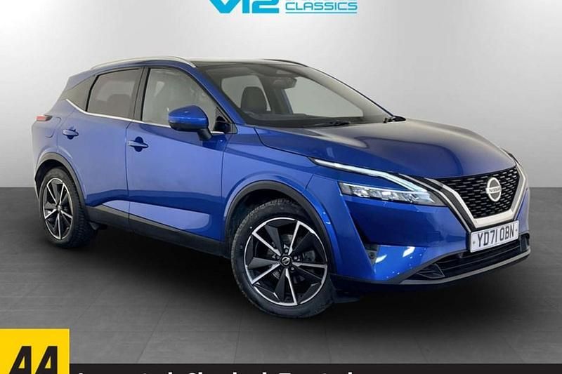 Used Nissan Qashqai Tekna 158 HP (116 kW) 2021 Blue SUV