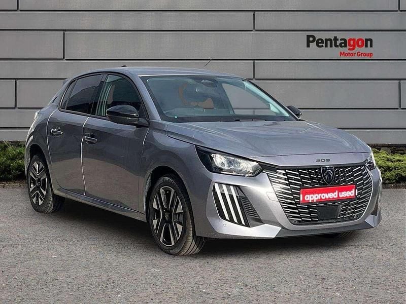 Grey New 2025 Peugeot 208 Allure Hatchback | £19,495 (Super price) - Image 1/4