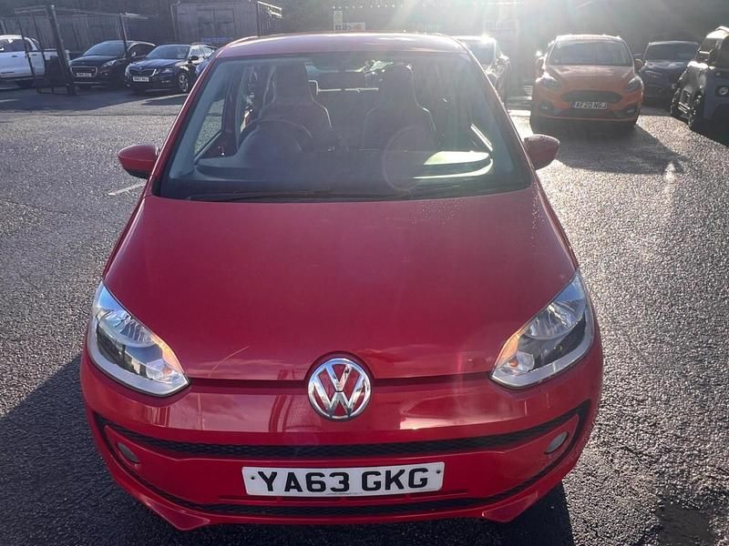 Used VW up! high up! 75 HP (55 kW) 2014 Red Hatchback