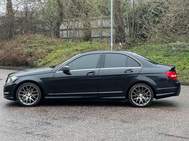 Used Mercedes C350 AMG 2013 Black Sedan