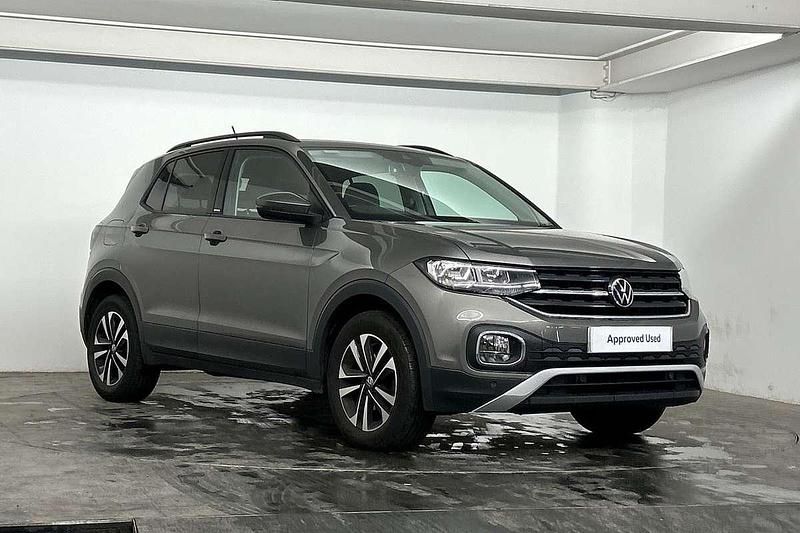 Grey Used 2021 VW T-Cross United SUV | £13,895 (Fair price) - Image 1/4