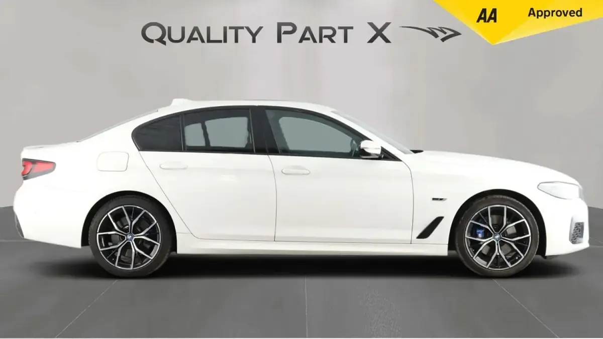 Used BMW 530e M Sport 2022 White Sedan