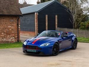 Used Aston Martin V12 Vantage 603 HP (443 kW) 2018 Blue Cabriolet