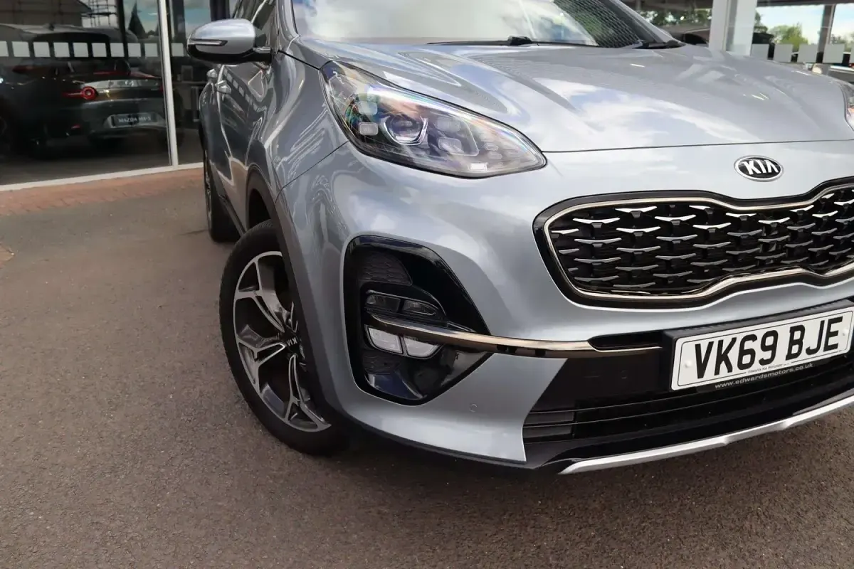 Used Kia Sportage GT-Line 134 HP (98 kW) 2019 Silver SUV