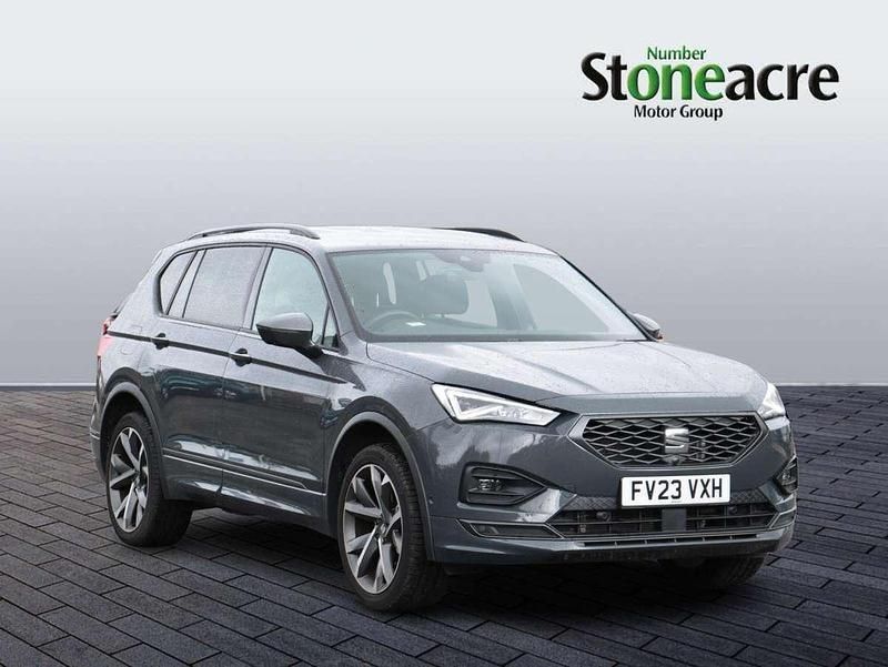 Grey Used 2023 Seat Tarraco FR Sport SUV | £27,495 (Fair price) - Image 1/4