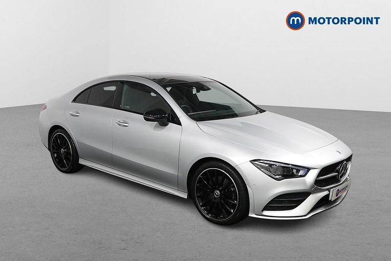 Silver Used 2023 Mercedes CLA220 AMG Line Premium Plus Sedan | £29,499 (Fair price) - Image 1/4