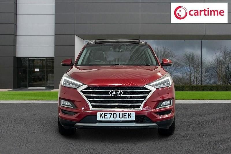 Used Hyundai Tucson Premium SE 136 HP (100 kW) 2020 Red SUV