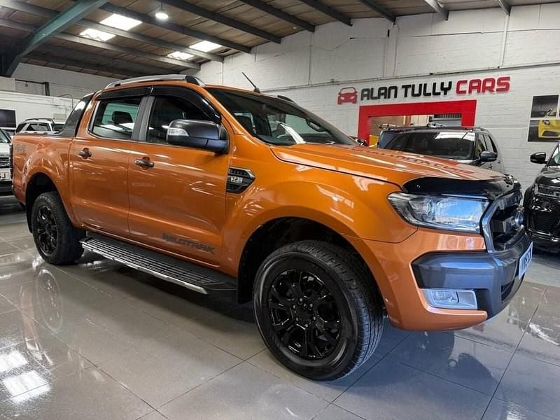 Used Ford Ranger Wildtrack 200 HP (147 kW) 2018 Orange Pickup