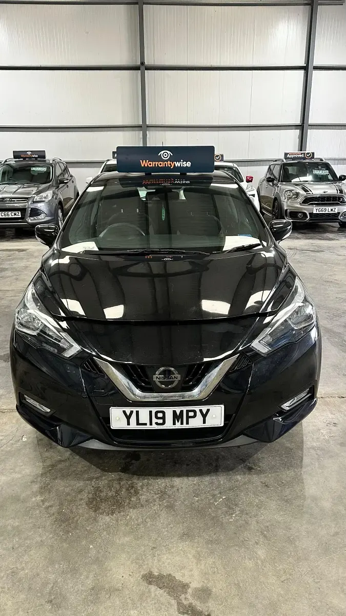 Used Nissan Micra Acenta 70 HP (51 kW) 2019 Black Hatchback