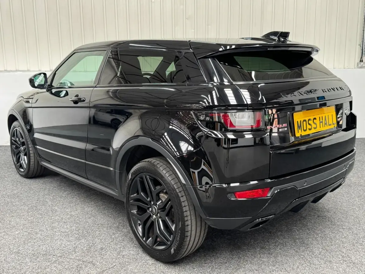 Used Land Rover Range Rover evoque HSE Dynamic 2018 Black Coupe