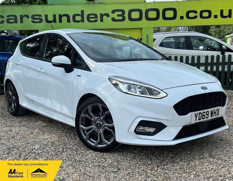 White Used 2019 Ford Fiesta ST-Line X Hatchback | £7,600 (Fair price) - Image 1/4