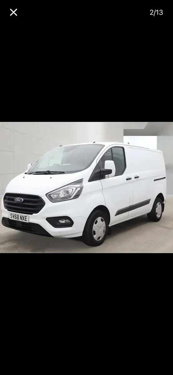 Used Ford Transit Custom Trend 130 HP (95 kW) 2018 White Van