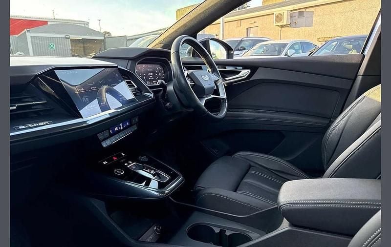 Used Audi Q4 Sportback e-tron S-Line 150 kW (204 HP) 2023 Blue SUV