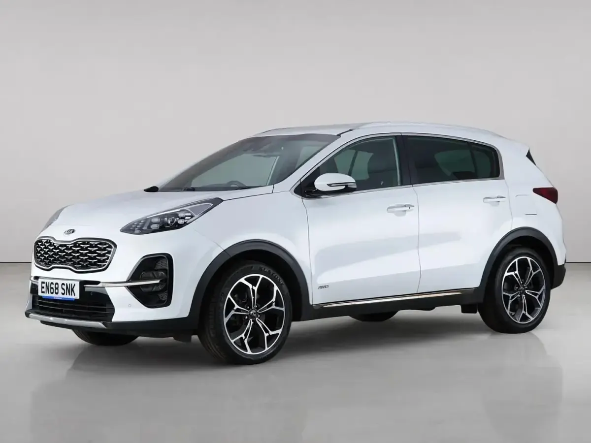 Used Kia Sportage GT-Line 177 HP (130 kW) 2018 White SUV