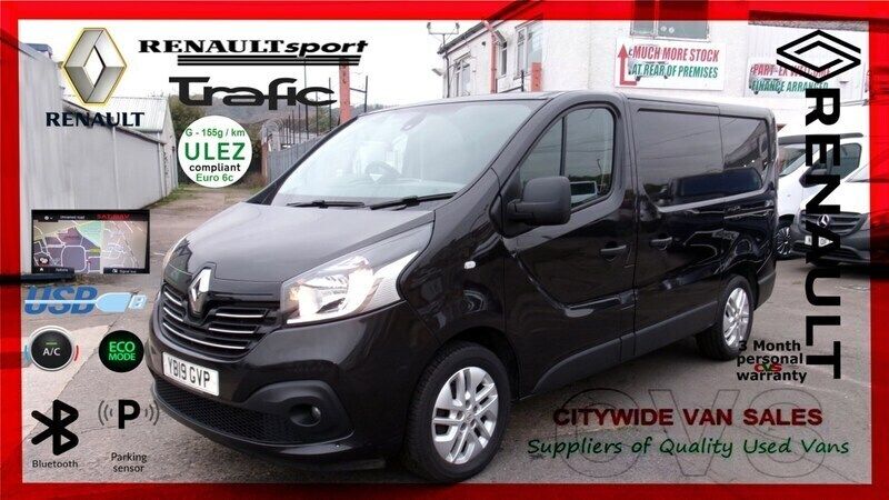 Black Used 2019 Renault Trafic Van | £10,495 (Super price) - Image 1/4