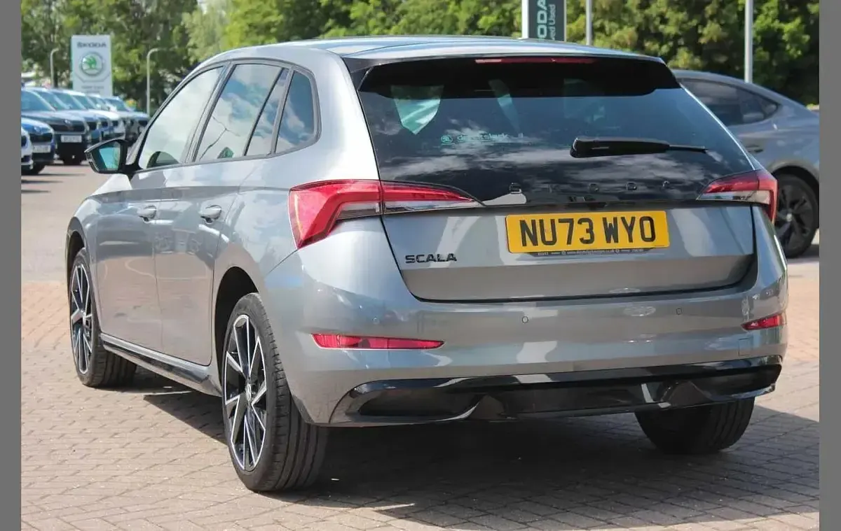 Used Skoda Scala Monte Carlo 150 HP (110 kW) 2023 Graphite grey metallic Hatchback