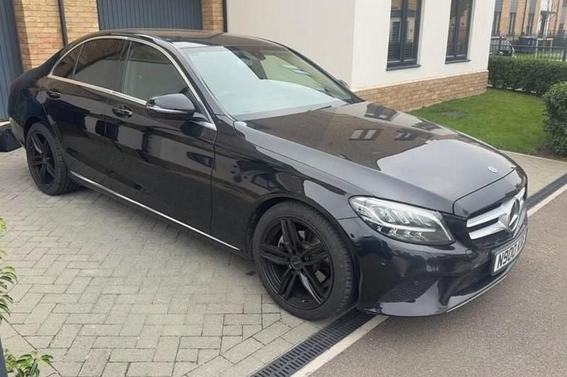 Black Used 2018 Mercedes C220 Sedan | £11,490 (Good price) - Image 1/1