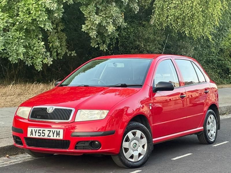 Red Used 2005 Skoda Fabia Classic Hatchback | £1,295 (Fair price) - Image 1/4