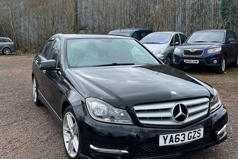Used Mercedes C220 Sport Edition 2014 Black Sedan