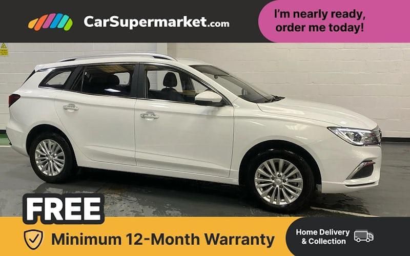 Used MG MG5 EV Exclusive 114 kW (156 HP) 2021 White Estate