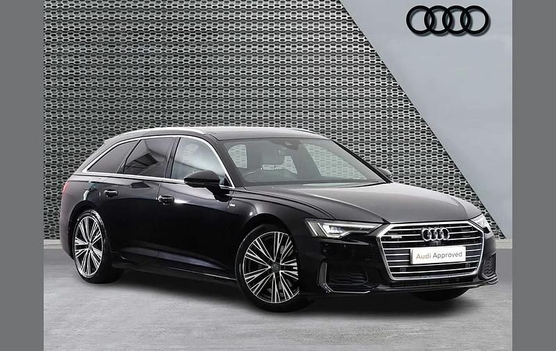Used Audi A6 S-Line 281 HP (206 kW) 2019 Black Estate