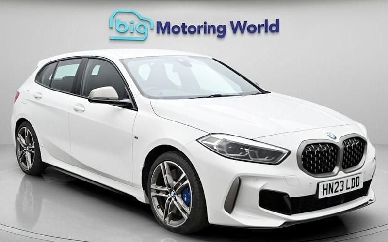 Used BMW M135 306 HP (225 kW) 2023 White Hatchback