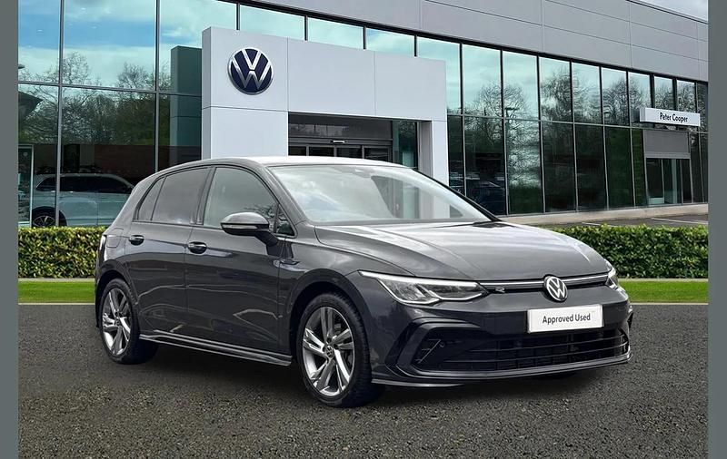 Grey Used 2023 VW Golf VIII R-line Hatchback | £23,691 (Fair price) - Image 1/4