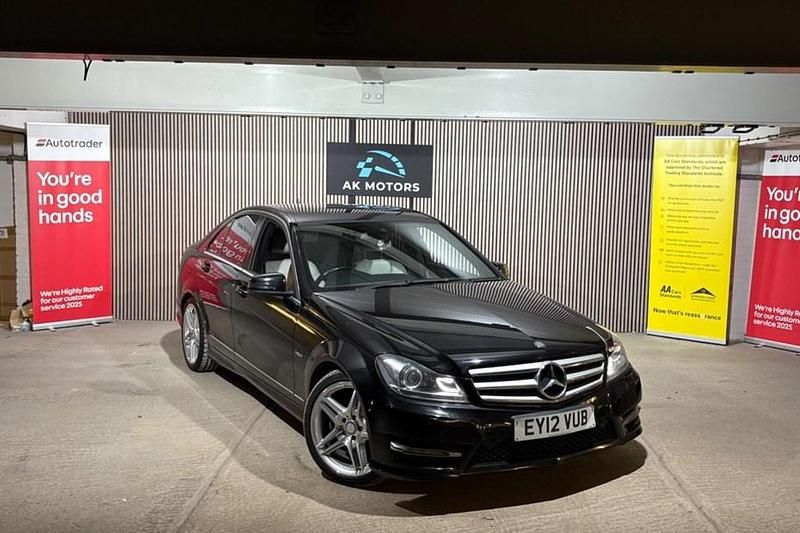 Used Mercedes C220 2012 Black Sedan