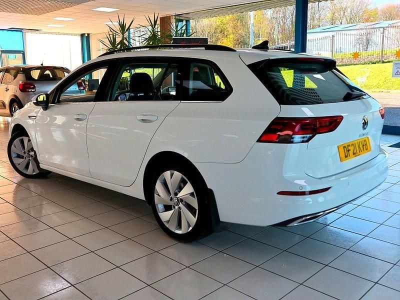 Used VW Golf VIII Style 2021 White Estate