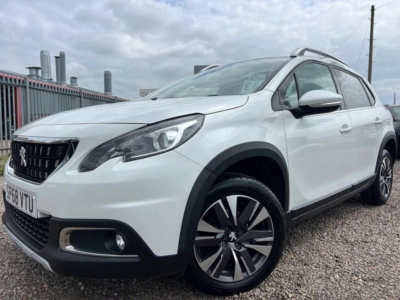 White Used 2018 Peugeot 2008 Allure Premium SUV | £8,750 (Good price) - Image 1/4